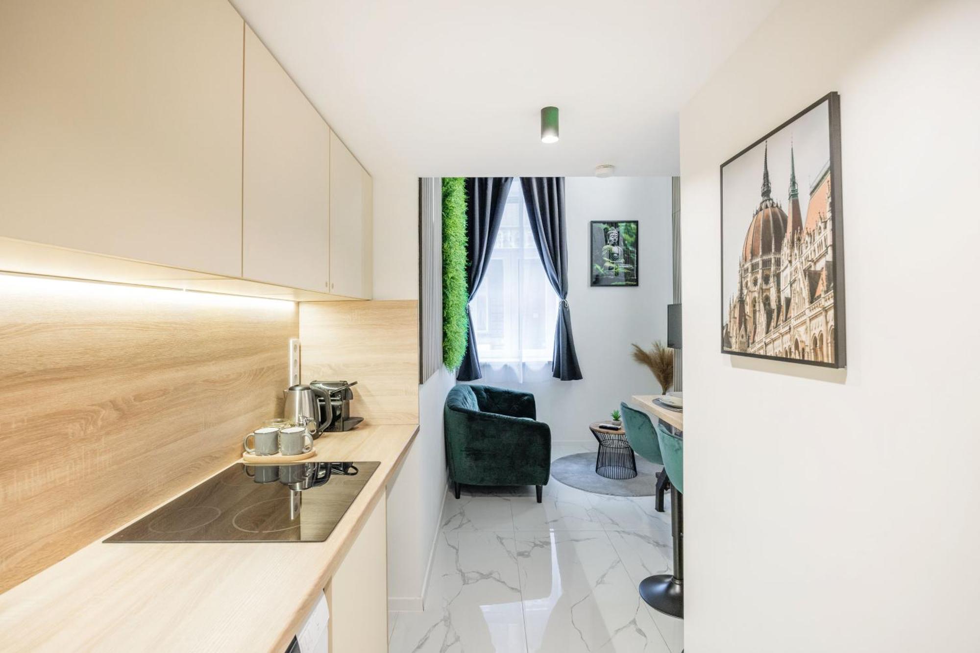 Modern Downtown Oasis Leilighet Budapest Eksteriør bilde